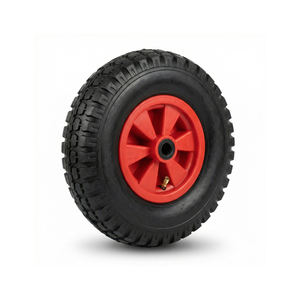Roues pneumatiques robustes de la série professionnelle Caldwell avec chambre à air en caoutchouc butyle pour usage commercial et zones à fort trafic - Product Image 1