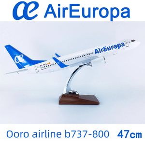 เครื่องบินโบอิ้ง 737-<span class=keywords><strong>800</strong></span> สายการบินยูโรปา ขนาด 47 ซม. สเกล 1/84 - Product Image 3