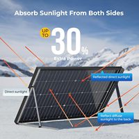 Panneaux solaires monocristallins à succès 100W 120W 150W 12V 18V – Module PV solaire pour tours de vidéosurveillance et éclairage public