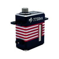 Servomoteur numérique MJ-7758HV 8.4V 7.7kg-cm, moteur sans balais haute tension, engrenage en acier inoxydable, pour avion, hélicoptère, voiture, bateau RC
