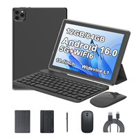 Precio de Fábrica 2026 Gran Venta Nueva Tablet PC Profesional de 10.1 Pulgadas con 12GB RAM 64GB ROM Android 16 Wi-Fi Cinco Núcleos Pantalla Capacitiva