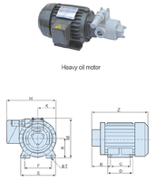 Pompe à huile lourde tête de fer de qualité alimentaire engrenage Rotor usinage Machine de remplissage pièces tête en caoutchouc pompe à lobes rotatifs