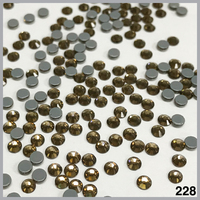SS20 Shininglife bonne qualité chine moins cher Flatback Hot Fix strass Nail Art strass transfert avec de la colle