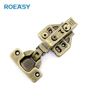 Bisagra para muebles <span class=keywords><strong>de</strong></span> cierre suave ROEASY 0, cubierta completa <span class=keywords><strong>de</strong></span> manivela 3D 8, Media superposición <span class=keywords><strong>de</strong></span> 15 manivela, bisagra para puerta <span class=keywords><strong>de</strong></span> armario con curva grande - Product Image 1