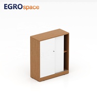 EGROspace Zarif Tarz Mobilya Dosyalama Kilitlenebilir Belge Saklama Modüler Minimalist Ahşap Dosya Ofis Dolabı