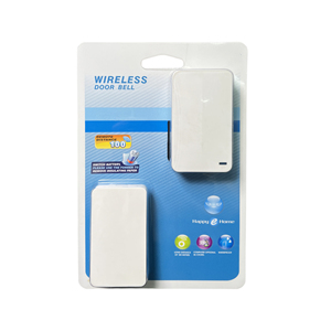 Sonnette de porte intelligente DN 110V-220V Batterie DN Sonnette sans fil 1 bouton 60 carillon étanche 300M 1 2 3 Récepteur EU AU UK US Outdoor - Product Image 4