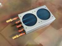 Radiateur de refroidissement en cuivre de haute qualité OEM Vrcooler, évaporateur pour processeur d'ordinateur, radiateur de refroidissement à eau en cuivre, refroidissement par eau