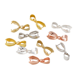 Boucle en cuivre en forme de grain de melon 5 mm, électroplaquée, pour la fabrication de bijoux DIY, accessoires pour colliers et pendentifs - Product Image 1