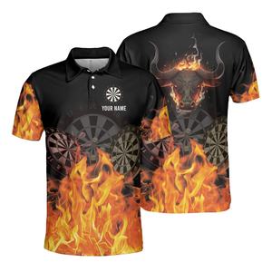 Polo de dardos sublimación personalizado para hombre - Product Image 2