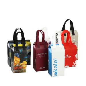 Sac isotherme en aluminium sans plomb tissé avec logo, tendance, fabriqué en usine Sedex, pour la livraison de nourriture, glacière pour crème glacée, pour le stockage à froid - Product Image 2