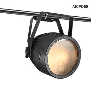 AICPOSE Iluminación Profesional para Escenarios, Luz Par COB de 200W con Zoom, Resistente al Agua IP65, DMX - Product Image 1