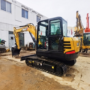 Excavadora Usada SANY 55C <span class=keywords><strong>Pro</strong></span> de 5.5 Toneladas, Modelo Original <span class=keywords><strong>2022</strong></span>, Mini Excavadora SANY 55C, Excavadora Pequeña Sany en Venta - Product Image 1