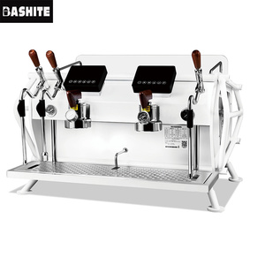 Macchina da caffè commerciale semiautomatica da ufficio in acciaio inox doppia testa multi-funzione <span class=keywords><strong>coffee</strong></span> <span class=keywords><strong>shop</strong></span> attrezzatura speciale - Product Image 2