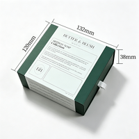 Boîte cadeau personnalisée avec logo imprimé, boîte rigide en papier de luxe pour produits de soin de la peau et savons, avec intérieur personnalisé