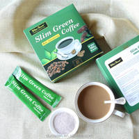Café Vert Minceur OEM avec Ganoderma pour la Perte de Poids – Complément Alimentaire Sain à Base de Plantes en Poudre, Café Instantané et Thé