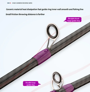 <span class=keywords><strong>Canne</strong></span> à pêche télescopique TOPIND en carbone MF, action moyenne rapide, pour la pêche au carpe cruciane, au poisson-chat, au brochet, au lac, poignée en EVA - Product Image 4
