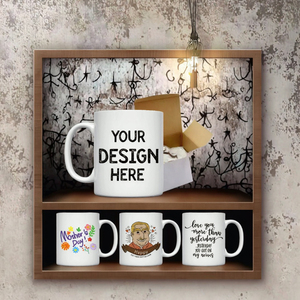 2026 Best Selling 11 oz White Bone <strong>China</strong> Sublimation <strong>Mug</strong> with Customizable Minimalist Logo Pattern for Giveaways <strong>Large</strong> Capacity - Product Image 3