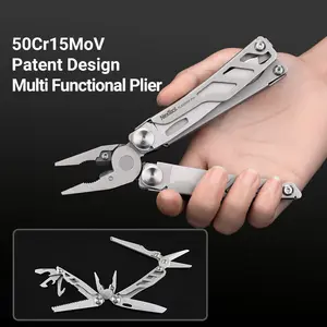 NexTool New Product High Quality 16 functions Stainless Steel Pliers Survival Multi Tool Blades