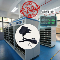 Alimentateur universel de haute qualité à brancher sur prise secteur AC/DC 5V 1A 0.5A 2A 2.4A, adaptateur secteur mural EU/US pour bande lumineuse LED