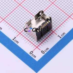 TYPEC-305DSW-ECP16 USB Connector SMD Connector ( Connector Type: Type-C )( Protocol Standard: USB 3.1 )( Gender: Female ) - Product Image 2