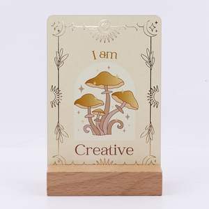 Échantillon gratuit de cartes de motivation pour la santé <span class=keywords><strong>mentale</strong></span> des enfants, cartes d'affirmation Positive personnalisées imprimées quotidiennement pour femmes noires - Product Image 5