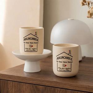 Boîte cadeau de luxe AIKUN, bougie aromathérapeutique en cire de soja écologique personnalisée, yoga, méditation, apaise les sens, ambiance <span class=keywords><strong>zen</strong></span>, bougie parfumée - Product Image 6