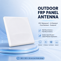 Antena de Panel WiFi Punto a Punto de 2.4GHz, 18dBi, 2400-2500MHz, Alta Ganancia, Direccional para Exteriores, para Puente Inalámbrico, CPE, Router