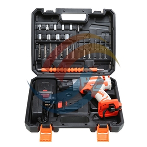 Juego de taladro de impacto de batería inalámbrica portátil OEM Industrial/DIY grado recargable destornillador eléctrico Kits 30NM Max - Product Image 5
