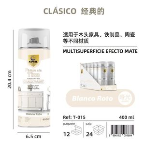 Pintura en Aerosol Acrílica Blanco ROTO 400ML, Categoría de Producto: Pintura - Product Image 3