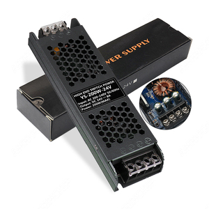 Bộ Chuyển Đổi Nguồn Siêu Mỏng 200W 24V 8.3A Bộ Chuyển Đổi Điện Áp Xoay Chiều Sang DC 200-240V Bằng Nhôm Biến Áp Cho Dải Đèn LED - Product Image 1