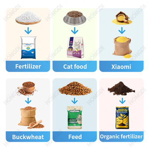 La máquina envasadora de doble tornillo para bolsas grandes se utiliza para envasar harina, fertilizantes y alimento para animales. - Product Image 4