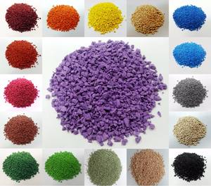 Granules de caoutchouc EPDM de remplissage de gazon standard FIFA de qualité supérieure pour gazon artificiel dans les stades professionnels FN-CY-2508301 - Product Image 2