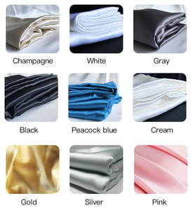 Taie d'Oreiller en Soie <span class=keywords><strong>de</strong></span> Mûrier 100% Haute Qualité Infusée d'Acide Hyaluronique, Motifs Feuilles à Pois et Dessins Animés, Forme Carrée, Coffret Cadeau pour Hôtels - Product Image 6