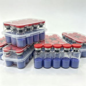99%+ GHK-Cu Peptide 50mg/100mg AHK-Cu GHK-Cu Skin Lyophilized Powder CAS 89030-95-5 GHK-Cu Copper Peptide - Product Image 2