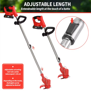 Trọng lượng nhẹ pin lithium không dây điện cỏ tông đơ cầm tay 2 thì <span class=keywords><strong>Telescopic</strong></span> xử lý cho DIY công nghiệp sử dụng 21V - Product Image 5