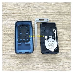 Fabricants de clés de voiture, vente en gros de clés de véhicule, clé à distance intelligente à 6 boutons, coque de clé pour Vol-vo S60 S80 V40 XC60 - Product Image 2