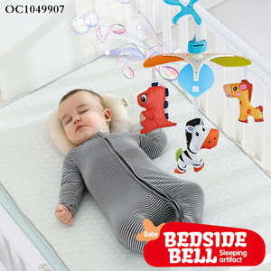 Jouets suspendus apaisants pour poussette, animaux cognitifs 3D de dessin animé, pour garçons et filles, support de <span class=keywords><strong>mobile</strong></span> musical pour berceau - Product Image 2