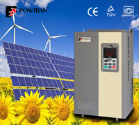 Onduleur MPPT 220v Convertisseur de Fréquence 5.5kw 15kw 22kw 30kw Dc à Ac Onduleur Pompe Onduleur Vfd Powtran Hors Réseau