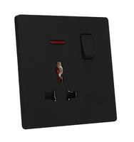 Shinelite soket USB elektrik multifungsi, soket USB elektrik, soket saklar dinding universal 5 pin, multi fungsi, harga pabrik, dengan port USB Tipe A + C