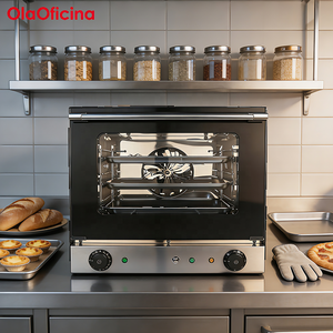 OLA OFICINA BOV-3A Knob Control Convection <b>Oven</b> 0-300 Adjustable Thermostat Overheat Freestanding <b>for</b> Bakery BOV-3A BOV-3A - Product Image 2