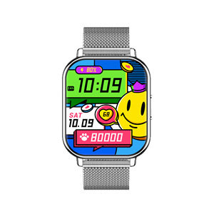 QBC-C7Pro Vuông Silicone Mới Được Thiết Kế Cao Cấp Oxy Trong Máu Theo Dõi Sức Khỏe Xem <span class=keywords><strong>Heart</strong></span> <span class=keywords><strong>Rate</strong></span> Cho 5.4 IP67 Không Thấm Nước - Product Image 5