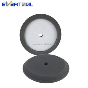 Evertool Haak & Lus Grijs Concave Schuim Waxen Polijstkussen Auto-Accessoires - Product Image 1