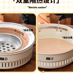 Explorers Camping Stove With Grill 3-5 Person Outdoor Tea Warmer Portable Cooking <b>Set</b> For Home And Travel Use - Product Image 4