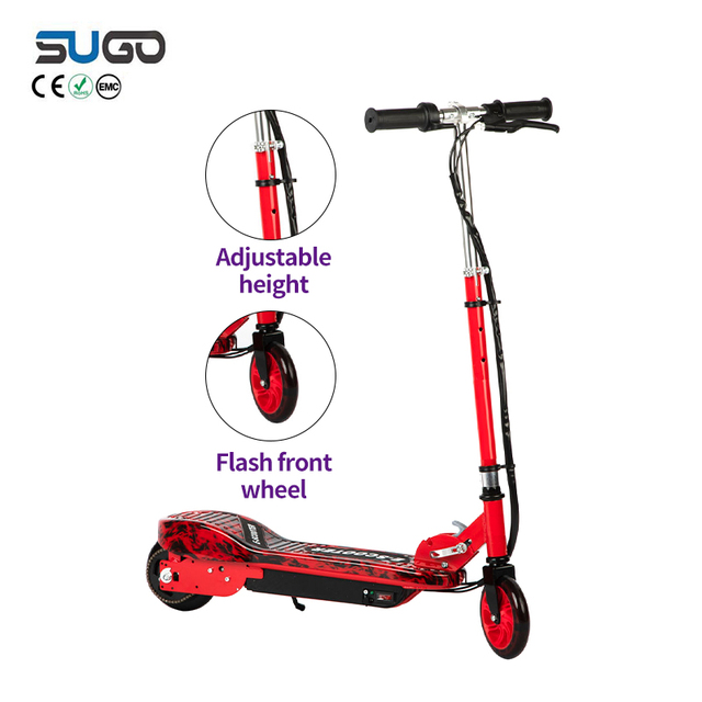 CE Factory Price 80W Electric Scooter Adjustable Height Folding Electric Scooter for Children