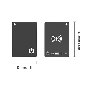 Localisateur intelligent rechargeable pour portefeuilles, cartes, clés et bagages - Product Image 2