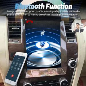 Écran Tesla 12,1 pouces, navigation GPS, autoradio sans fil CarPlay pour Nissan Patrol Y62 2010, lecteur multimédia vidéo Android pour voiture - Product Image 3