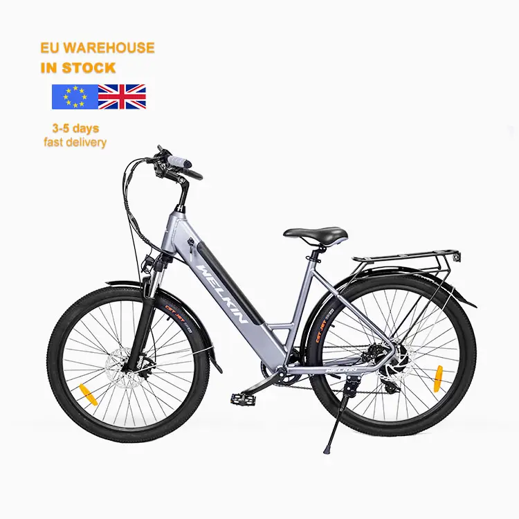 Almacén de 27,5 pulgadas, 500W y 15ah para bicicleta eléctrica de ciudad, accesorios para bicicleta fabricados en China