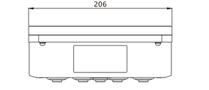 L660D-2428-X điều khiển động cơ điện 2 trong 1 24V 2*90A/2 phút cho nền tảng làm việc trên không - Product Image 6