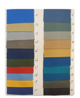 Usine en gros sergé antistatique teint tissé TC 65/35 vêtements de travail tissu teinture continue uniforme vêtements ignifuges