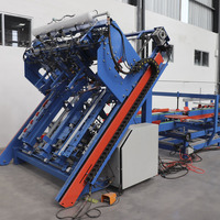 Machine à clouer les palettes en bois de type européen à commande PLC entièrement automatique et à haute efficacité
